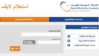 الاستعلام عن فاتورة الكهرباء برقم العداد في السعودية